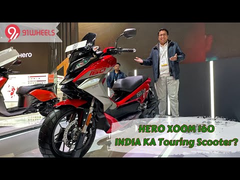 Hero Xoom 160 Maxi-Scooter Walkaround | India Ka Touring Scooter?