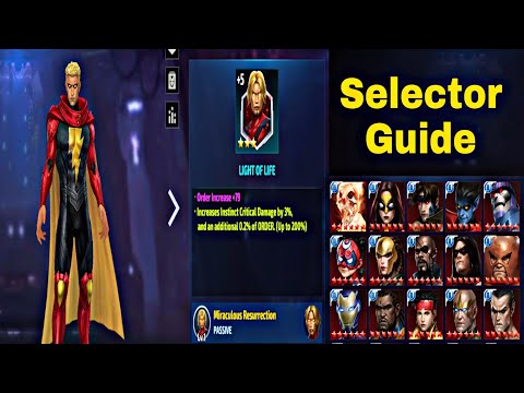Free Premium T2 Selector And Artifact Selector Guide On 7th Anniversary - Marvel Future Fight