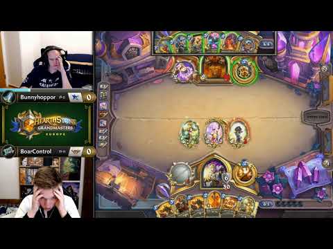 Bunnyhoppor vs BoarControl - Hearthstone Grandmasters Europe S2 2019 - Week 7