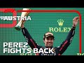 Sergio Perez Storms Through The Field In Austria! | 2023 Austrian Grand Prix