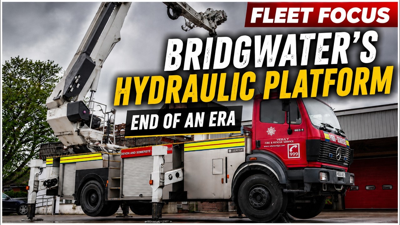 One of the UKβs Last Mercedes Hydraulic Platforms? | End of an Era