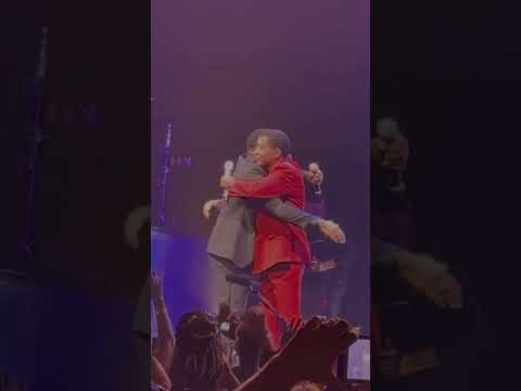 We had to crash the party @babyface @palms