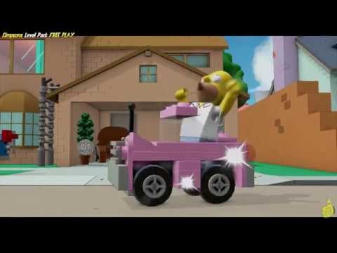 Lego Dimensions: Simpsons Level Pack FREE PLAY (All Wave 1 Minikits) - HTG