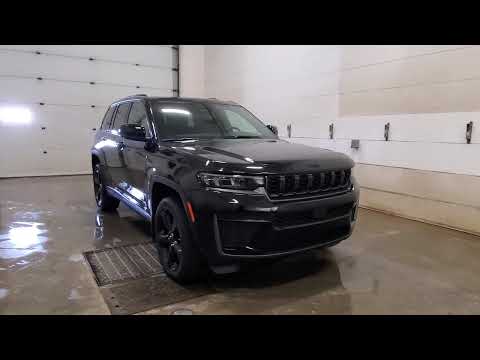 2026 Jeep Grand Cherokee in Black for sale at Indian Head Chrysler Dodge Jeep Ram Ltd. in Indian Head, SK