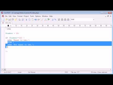 Beginner PHP Tutorial 19 if else if Statement