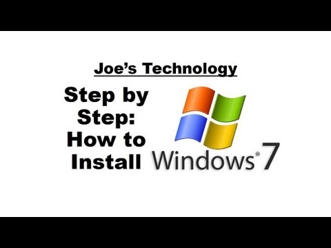 comment installer windows 7 oem sur xp