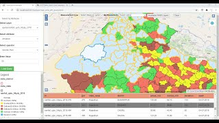 WebGIS app development using Openlayers-6 & Geoserver-Pt3 (Query panel using WMS & WFS service)