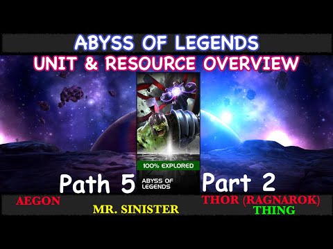 Abyss of Legends - Path 5 - Part 2 Unit & Resource Overview.