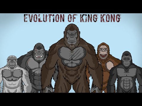 EVOLUTION of KING KONG(1933-2021)[in movies and tv shows]