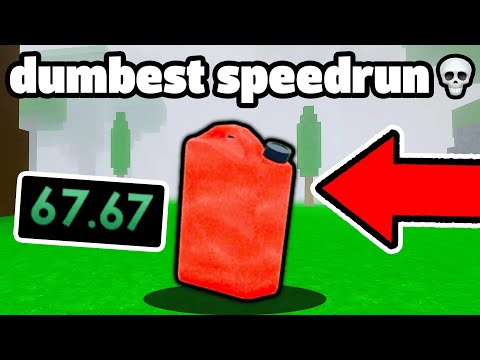 Speedrunning RANDOM ITEMS in 99 NIGHTS IN THE FOREST...