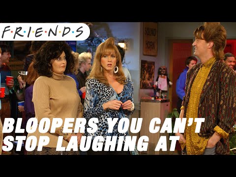 Video trailer för Friends Bloopers that will make you laugh! | Friends