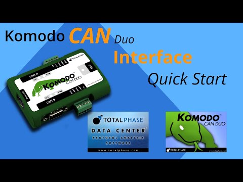 Komodo CAN Duo Interface Quick Start