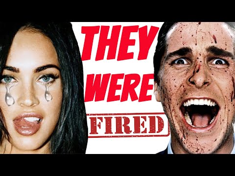 Actresses and Actors who were FIRED During Filming