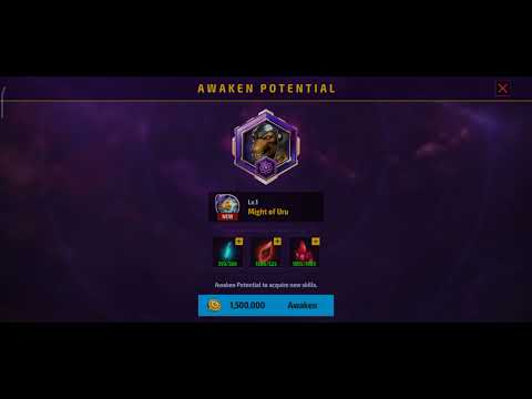 beta ray bill awakening potential