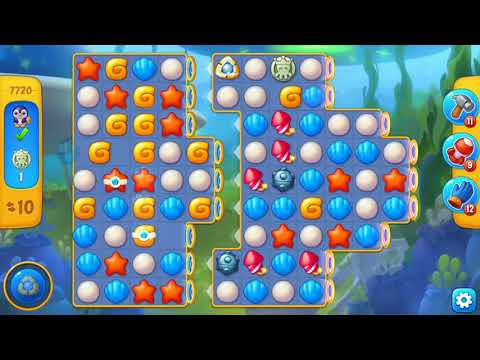 Fishdom level 7720 / Фишдом уровень 7720