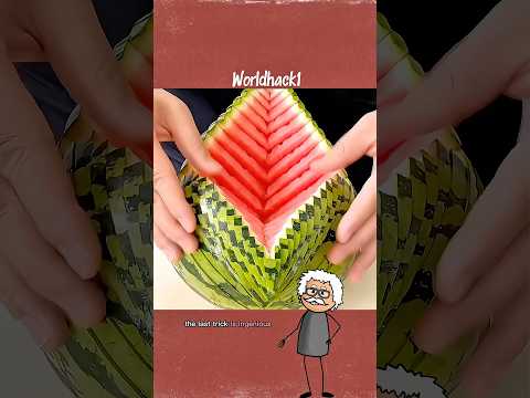 So wird Wassermelone perfekt geschnitten