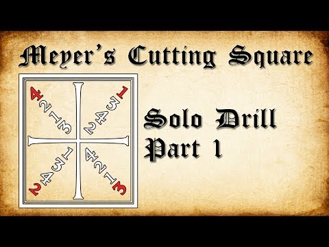 Meyer's Cutting Square Drill: Part 1