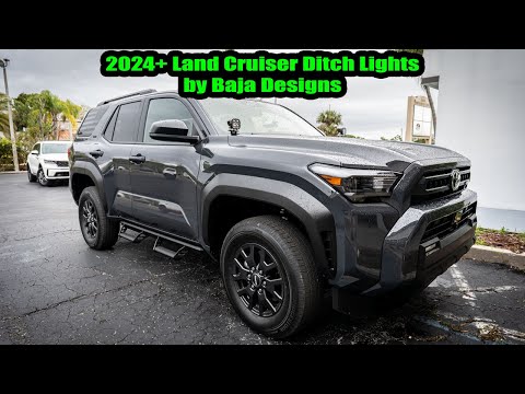 2025 4Runner Baja Designs Ditch Lights Installed