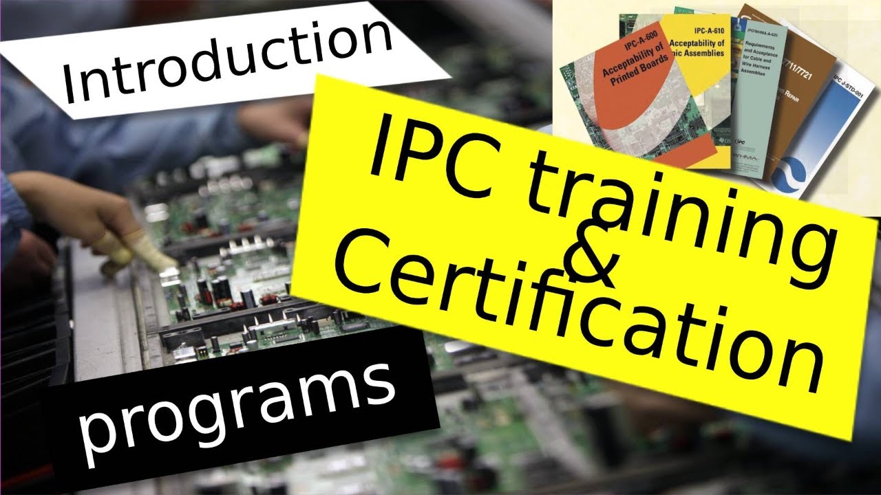 Introductie van de IPC training & certificeringsprogramma's!