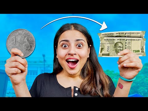 Turning RS 1 into Rs 1,000 in 60 Minutes Challenge !