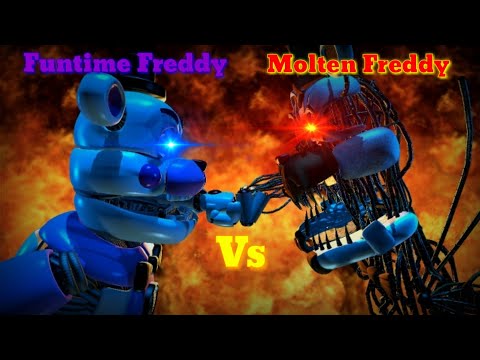 [SFM/FNAF] Funtime Freddy Vs Molten Freddy