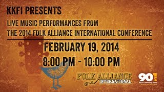 KKFI - Live Music at the Folk Alliance International Conference - Feb 19