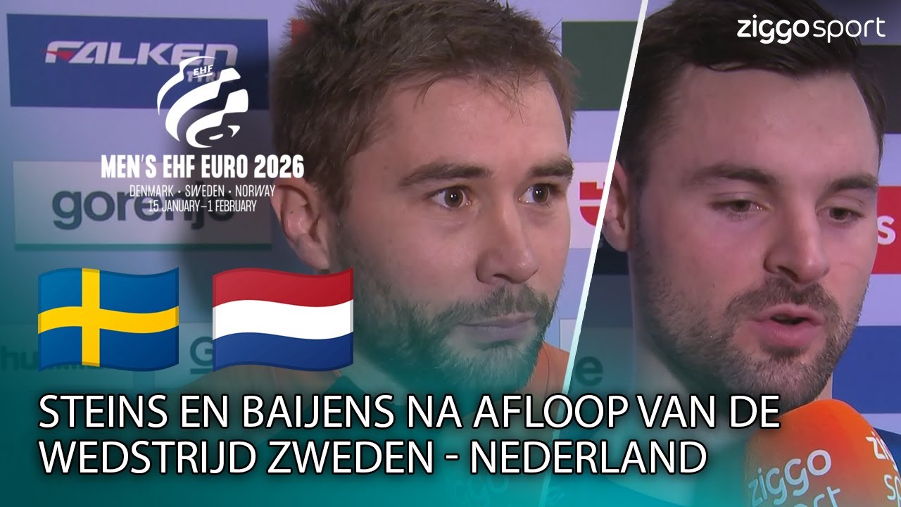 'Soms is het onmogelijk om zo'n wedstrijd te winnen' | EK Handbal 2026 | Interview Steins en Baijens