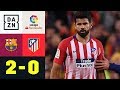 Diego Costa Sorgt Für Riesen Eklat Und Fliegt FC Barcelona Atletico Madrid 2 0 La Liga DAZN