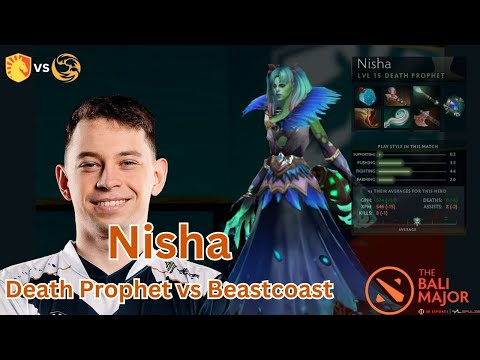 Mistress of Death Unleashed! Nisha Death Prophet Highlight - Liquid vs Beastcoast | Bali Major Dota2