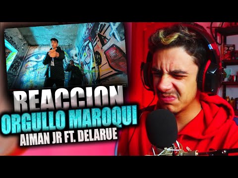 (REACCIÓN) Aiman Jr - Orgullo Marroquí ft. Delarue (VIDEOCLIP OFICIAL) #SPANISHDRILL