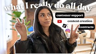 An *Actual* Day in the Life of a Content Creator (with timestamps)