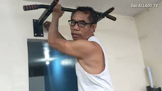 How to install wall mounted PULL UP BAR