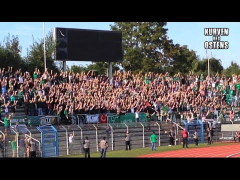 BSG Wismut Gera 0:2 BSG Chemie Leipzig 25.09.2016 | Choreo & Support