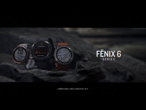 fenix 6 Sapphire Black【Suica対応】 010-02158-43 Black GARMIN