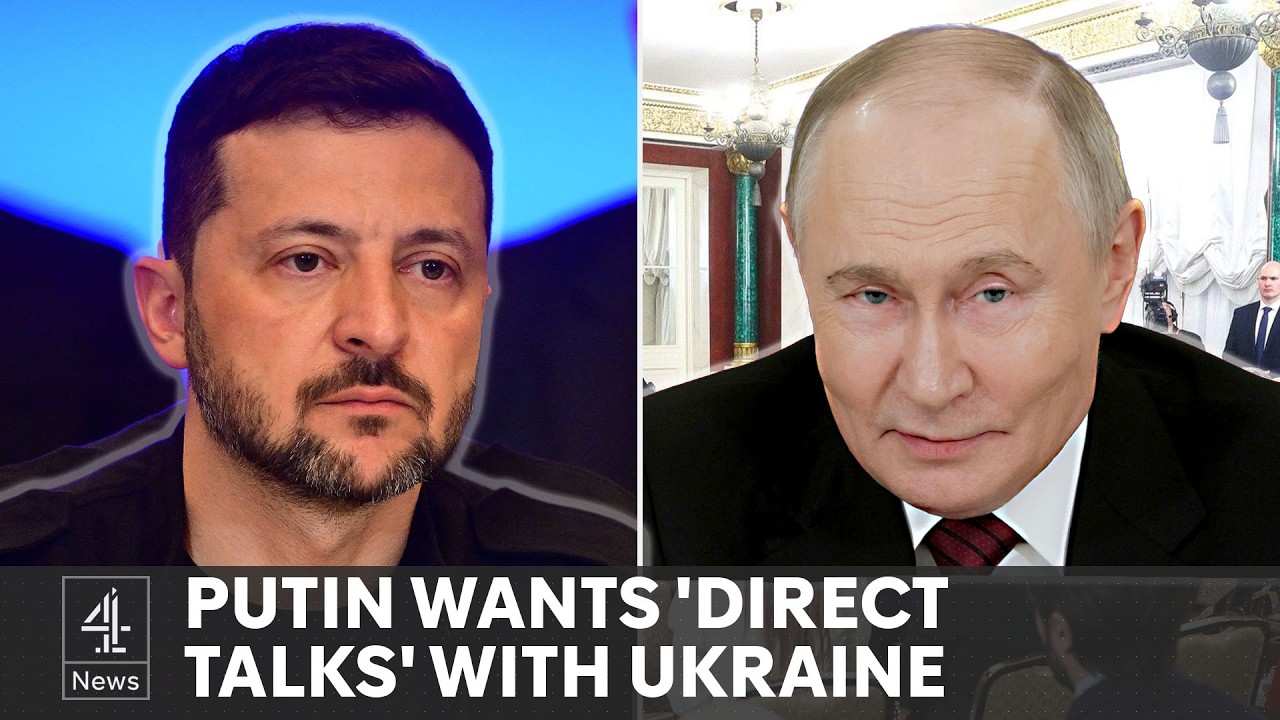 Putin wants 'direct talks' with Ukraine to end war