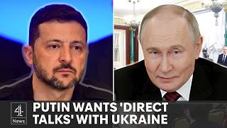 Putin wants 'direct talks' with Ukraine to end war