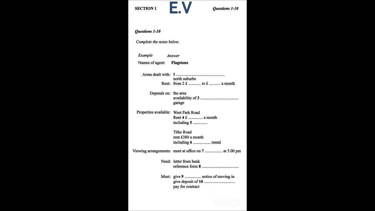 Ielts Listening Test Part 1 With Solution | Cambridge Book 3 | English Versed @englishversed605