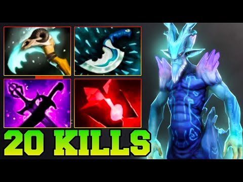 20 Kills Leshrac Dota 2 Mid With 25 Kills - Best Pro Gameplay Carry Support Build Guide 7.37