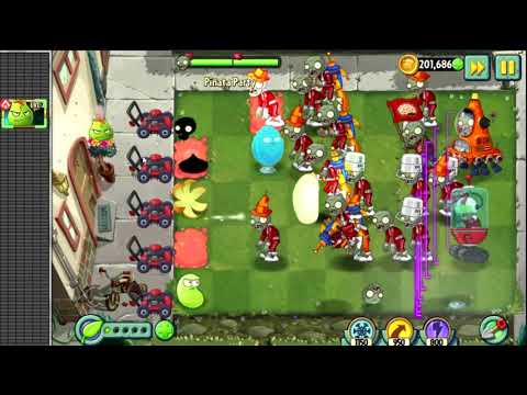 Plants vs Zombies 2 with new music. Episode 1 (Pinata Party)