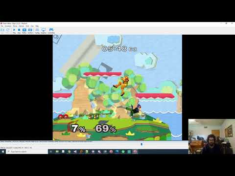 Fiction Melee Lesson ft. Catii - Falco vs Samus - Notes on neutral game