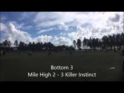 Women's CCC2015 Pool Play Mile High Club VS. Killer Instinct