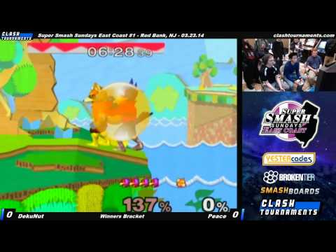 SSS EC 01 - MGFC Dekunut vs Peace - SSBM