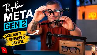 Ray-Ban Meta Gen 2: Alles zur KI, WhatsApp & der Kamera auf der Nase.