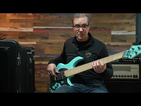 Dingwall Combustion NG3 5-string in Matte Celestial Blue