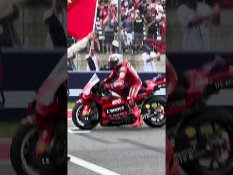 Marc Marquez Ducati 🔥 Trouble with Ride-Height Device 🔥 MotoGP Start 🔥 COTA USA 🇺🇸  #motogp #racing