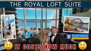 You Won’t Believe This Cruise Suite 😱 | Royal Loft Suite Tour & Review | Ovation of the Seas