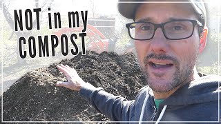 Keep THIS out of your compost