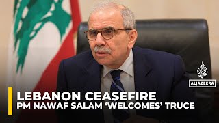 Lebanese PM Salam ‘welcomes’ Israel ceasefire announced by Trump