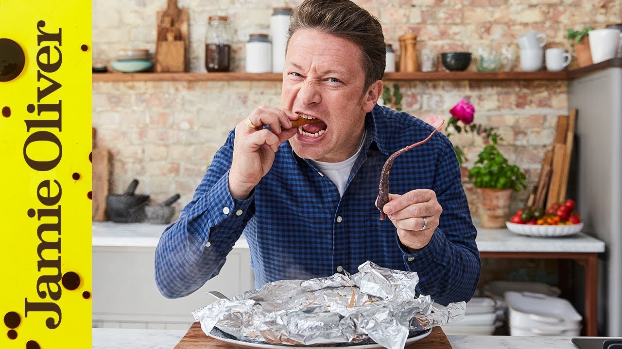 Carrots in cartouche/cooked in a bag: Jamie Oliver