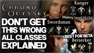 Chrono Odyssey - ALL New Beta Classes Guide - Best Weapon & Class Gameplay - Which One For You?